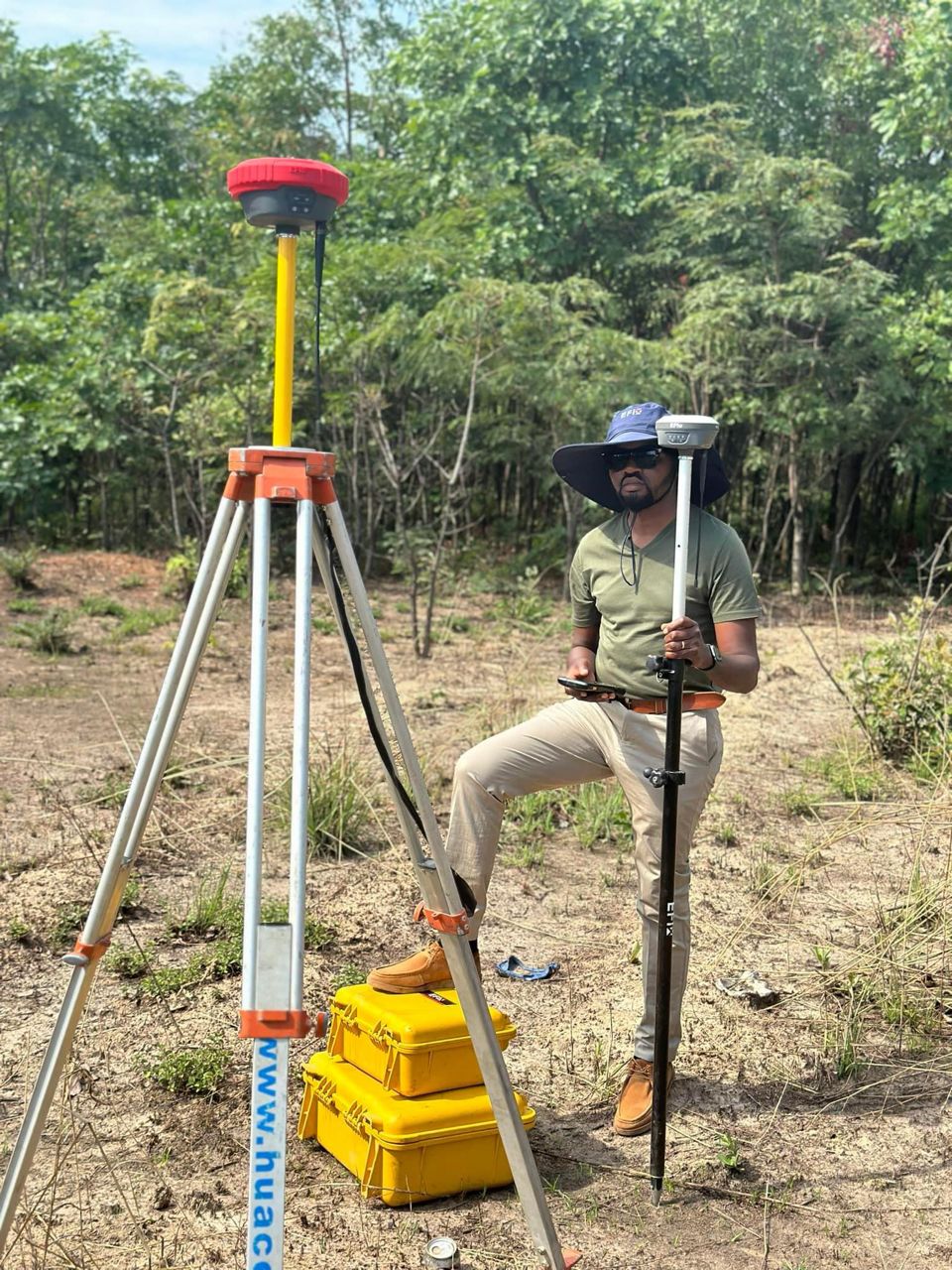 Planning and surveying work